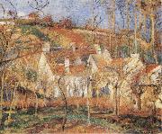Camille Pissarro Red Roofs oil painting picture wholesale